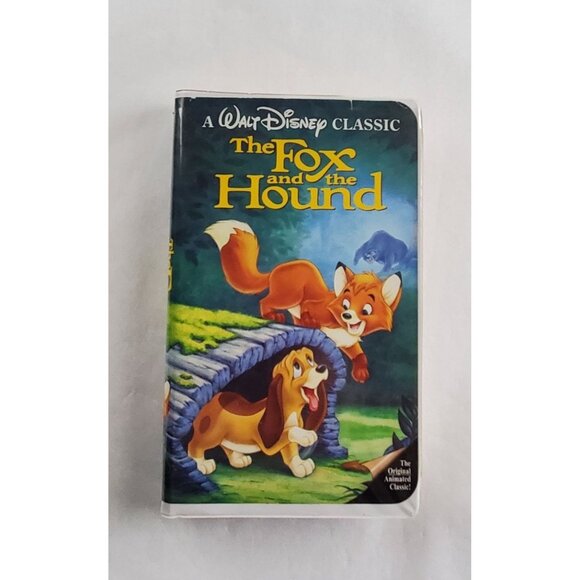 The Fox And The Hound VHS Tape 2041 - Walt Disney Black Diamond Edition RARE - Picture 1 of 6